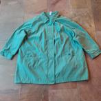Vintage mintgroene jas C&A maat 54, Maat 46/48 (XL) of groter, Ophalen of Verzenden, Groen, Gedragen