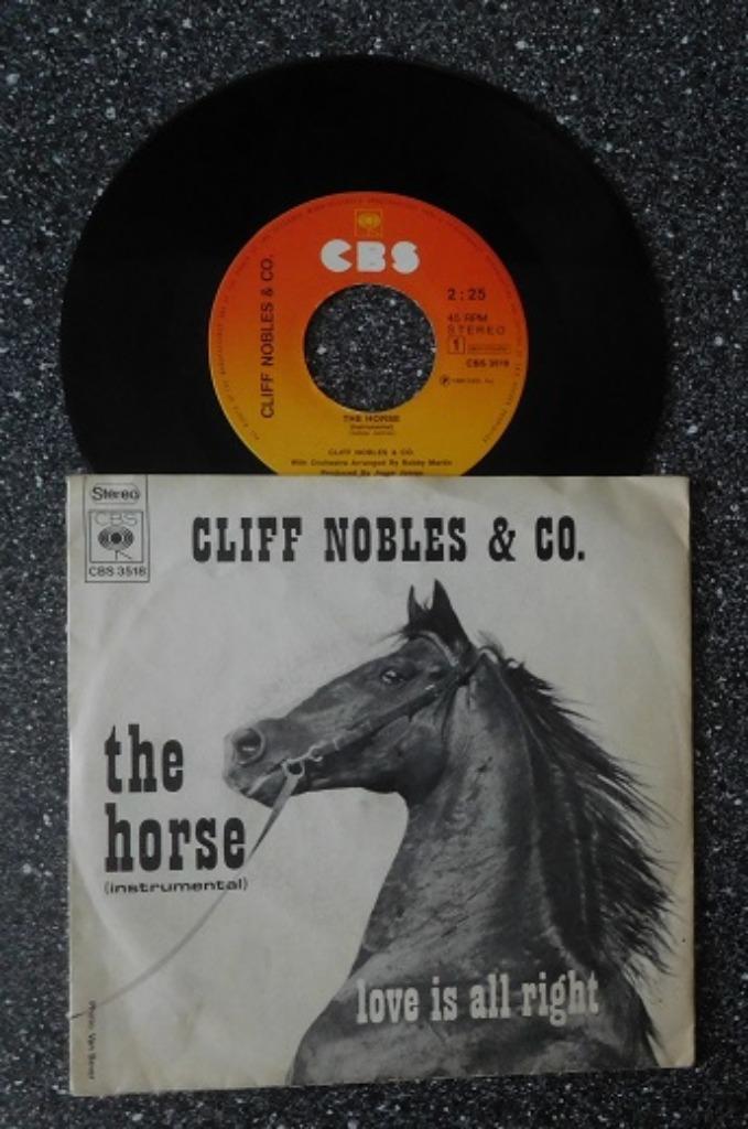 Cliff Nobles - the horse (vanaf € 1,75), Cd's en Dvd's, Vinyl Singles, Zo goed als nieuw, Pop, Ophalen of Verzenden
