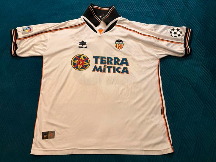 Origineel Valencia Voetbalshirt 1999 Champions League, Kleding | Heren, Overige Herenkleding, Gedragen, Ophalen of Verzenden