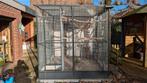 AluminiumVolière antraciet 250x200cm met polycarbonaat / ACP, Ophalen, Zo goed als nieuw, Aluminium, Volière