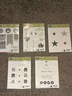 5x Stampin Up Stempelsets - Verjaardag, Bedankt, Sterren, Ophalen of Verzenden, Zo goed als nieuw, Houten stempel