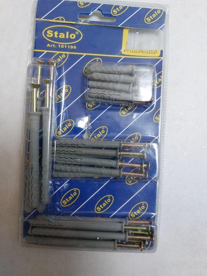 set spijkerpluggen / nagelplug / slagpluggen div afmetingen, Hobby en Vrije tijd, Knutselen, Nieuw, Materiaal, Ophalen of Verzenden
