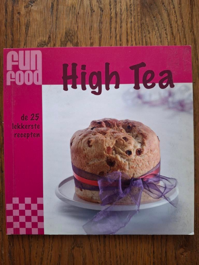High Tea - Fun Food receptenboek, Ophalen of Verzenden
