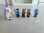 Lego Minecraft Minifiguren Set, Ophalen of Verzenden, Gebruikt, Losse stenen, Lego