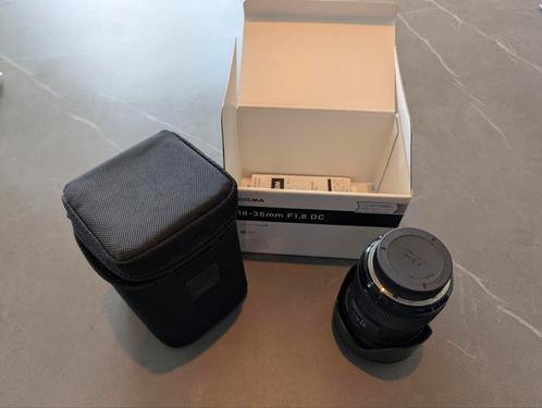 Sigma 18-35mm f/1.8 DC HSM Art Nikon DC + Lens beschermer, Audio, Tv en Foto, Fotografie | Lenzen en Objectieven, Zo goed als nieuw