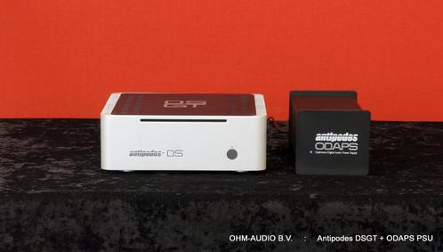 Antipodes Audio DSGT met ODAPS PSU, Nieuw loopwerk & SSD, Audio, Tv en Foto, Converters, Ophalen of Verzenden