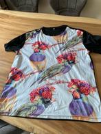 Shirt met gouldamadines erop, Ophalen of Verzenden, Zo goed als nieuw, Overige maten, Zwart