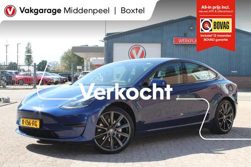 Tesla Model 3 Standard RWD Plus 60 kWh | Trekhaak | 360° ca, Auto's, Tesla, Bedrijf, Lease, Model 3, ABS, Adaptive Cruise Control