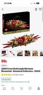 Lego Icons 10314 Gedroogde Bloemen - Zo goed als nieuw!, Kinderen en Baby's, Speelgoed | Duplo en Lego, Ophalen of Verzenden, Zo goed als nieuw