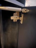 Zwarte hangende tv kast 240cm, Ophalen, Gebruikt