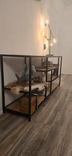 Kasten set - mango hout - industrieel - De Bommel, Huis en Inrichting, Kasten | Televisiemeubels, Ophalen, 150 tot 200 cm, Zo goed als nieuw