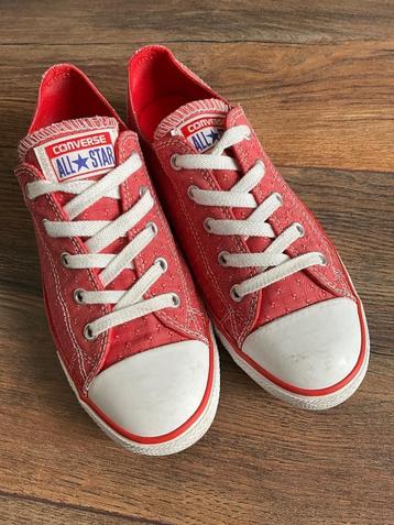 converse allstar gympen 40 roze rood beschikbaar voor biedingen