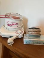 Complet brazilian wax set; Depilève apparaat + Harde hars, Ophalen of Verzenden, Zo goed als nieuw
