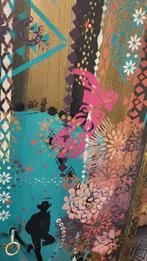 Boho/Artpiece/Kast/Eclectisch/Pop art/Kledingkast, Antiek en Kunst, Ophalen of Verzenden