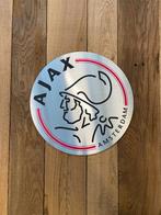 Reclamebord Ajax logo modern strak 40x40cm aluminium, Verzamelen, Ophalen of Verzenden, Nieuw, Reclamebord