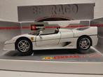 Ferrari F50 Spyder open white special Bburago metal 1:18 KRD, Hobby en Vrije tijd, Modelauto's | 1:18, Ophalen of Verzenden, Zo goed als nieuw