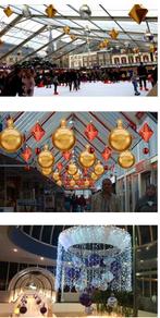 Gouden en zilver xxl kerstballen setprijs, Diversen, Kerst, Ophalen of Verzenden