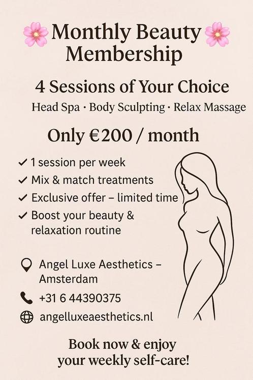 Memberships 4x sessions, Diensten en Vakmensen, Welzijn | Masseurs en Massagesalons, Ontspanningsmassage