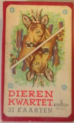 Dieren Kwartet -32 kaarten uit de 60 ér jaren, Antiek en Kunst, Ophalen of Verzenden