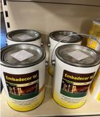 Restpartij houtbescherming, uitverkoop houtolie, beits, verf, Doe-het-zelf en Verbouw, Verf, Beits en Lak, Ophalen, Overige kleuren