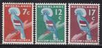 4638 - Nederlands Nieuw Guinea nvph 54/56 gestempeld Kroondu, Verzenden, Gestempeld, Nieuw-Guinea