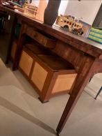 Duo schrijftafel mahonie, Ophalen