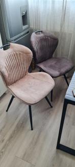 eetkamerstoelen, Huis en Inrichting, Ophalen, Gebruikt, Overige kleuren, Vier