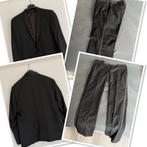 Smoking maat 52, Kleding | Heren, Kostuums en Colberts, Verzenden, Zo goed als nieuw, Maat 52/54 (L), Zwart