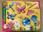 SES Vlinders & Bloem Glitter Gips Set, Ophalen of Verzenden, Zo goed als nieuw, Knutselwerk