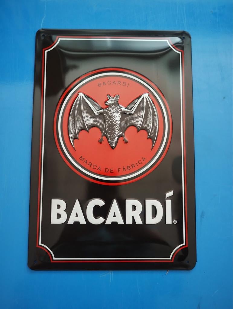 Bacardi Rum reclamebord, Verzamelen, Merken en Reclamevoorwerpen, Nieuw, Reclamebord, Ophalen of Verzenden