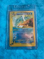 Vaporeon skyridge reverse holo, Ophalen of Verzenden, Zo goed als nieuw, Losse kaart