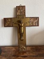 Antiek Jezus Kruis met INRI, Ophalen