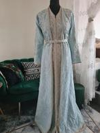 Licht blauwe marokkaanse takchita, Kleding | Dames, Overige typen, Blauw, Ophalen of Verzenden, Onbekend