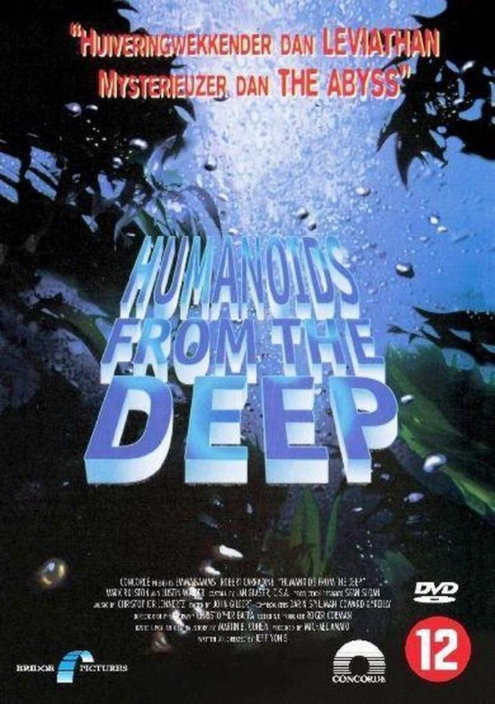 Humanoids From The Deep DVD, Cd's en Dvd's, Dvd's | Actie, Zo goed als nieuw, Actie, Vanaf 12 jaar, Verzenden