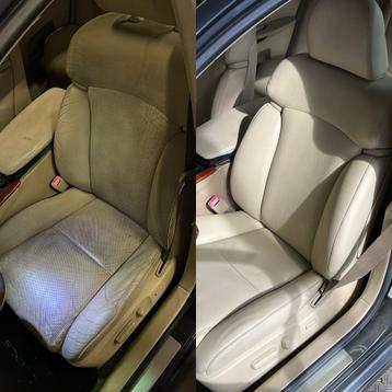 Beschadigd leer? Herstel en reparatie van autostoelen leder beschikbaar voor biedingen