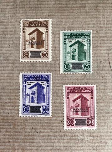 Set postzegels San Marino