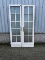 Antieke dubbele deur met antiek glas 70 x 245 per deur, Doe-het-zelf en Verbouw, Deuren en Horren, La belle porte, Jurgen.hoogenboezem@gmail.com