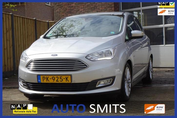 Ford C-Max 1.0 Titanium, Auto's, Ford, Bedrijf, Te koop, C-Max, ABS, Achteruitrijcamera, Airbags, Airconditioning, Bluetooth, Boordcomputer