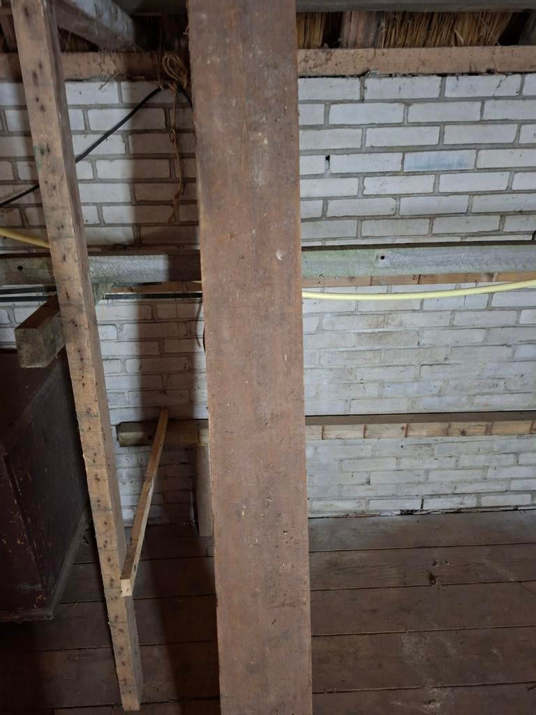 Balken, Tuin en Terras, Palen, Balken en Planken, Ophalen of Verzenden, Gebruikt, 180 tot 250 cm, Balken