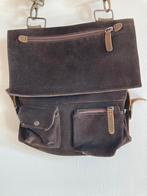 Tas Fred de la Bretoniere, Ophalen of Verzenden, Gebruikt, Bruin, Schoudertasje