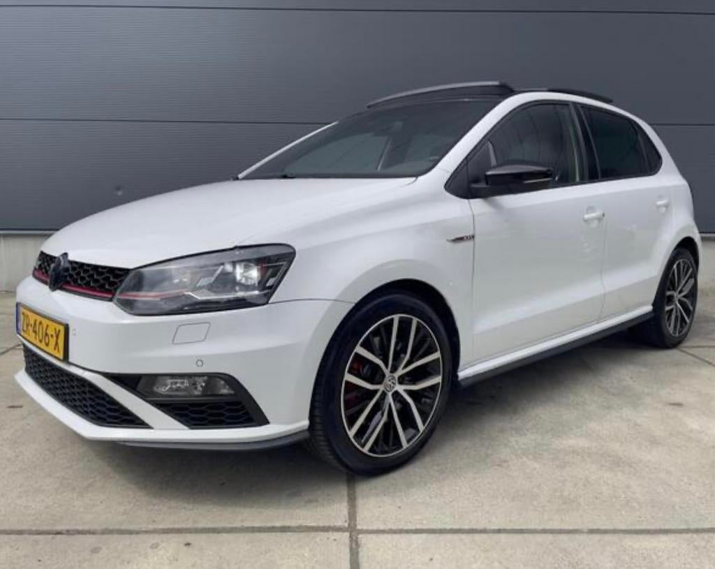 Volkswagen Polo GTI - 1.8 TSI - Pano - Nieuwe APK - Carplay, Auto's, Volkswagen, Wit, 1180 kg, Particulier, 1100 kg