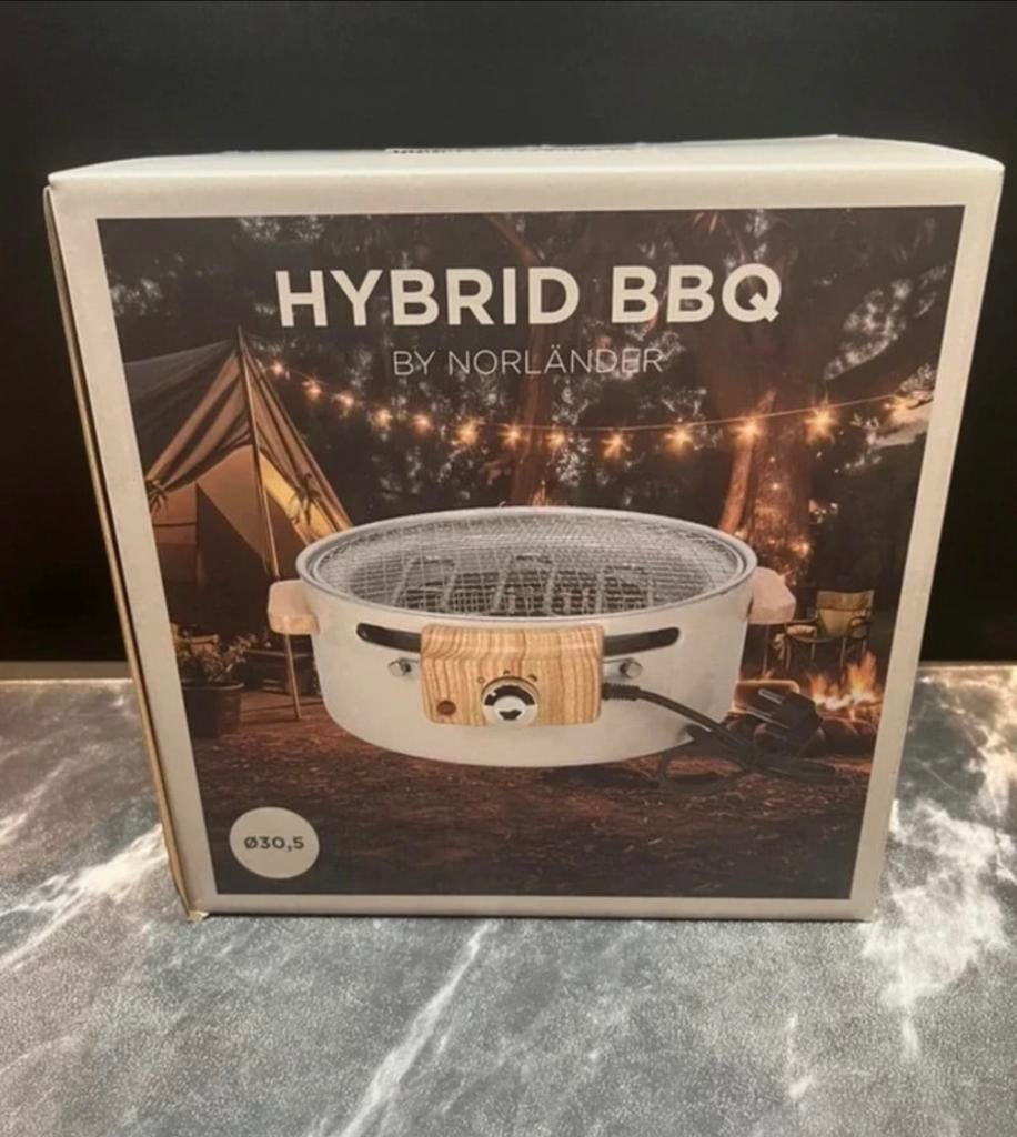Hybride BBQ Norlander nieuw in doos, Tuin en Terras, Ophalen of Verzenden, Nieuw