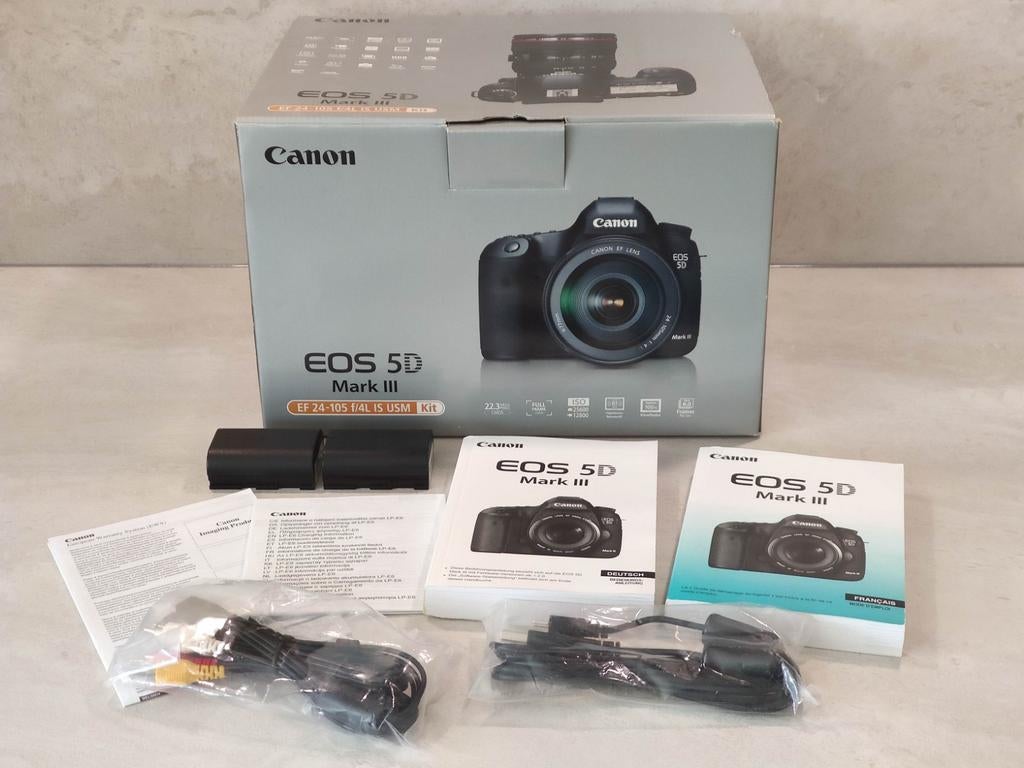 Canon 5D Mark iii - doos, Audio, Tv en Foto, Fotocamera's Digitaal, Canon, Geen optische zoom, Ophalen of Verzenden