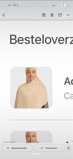 Nieuwe By Merrachi Hijab - Zandkleurig, Ophalen of Verzenden, Nieuw