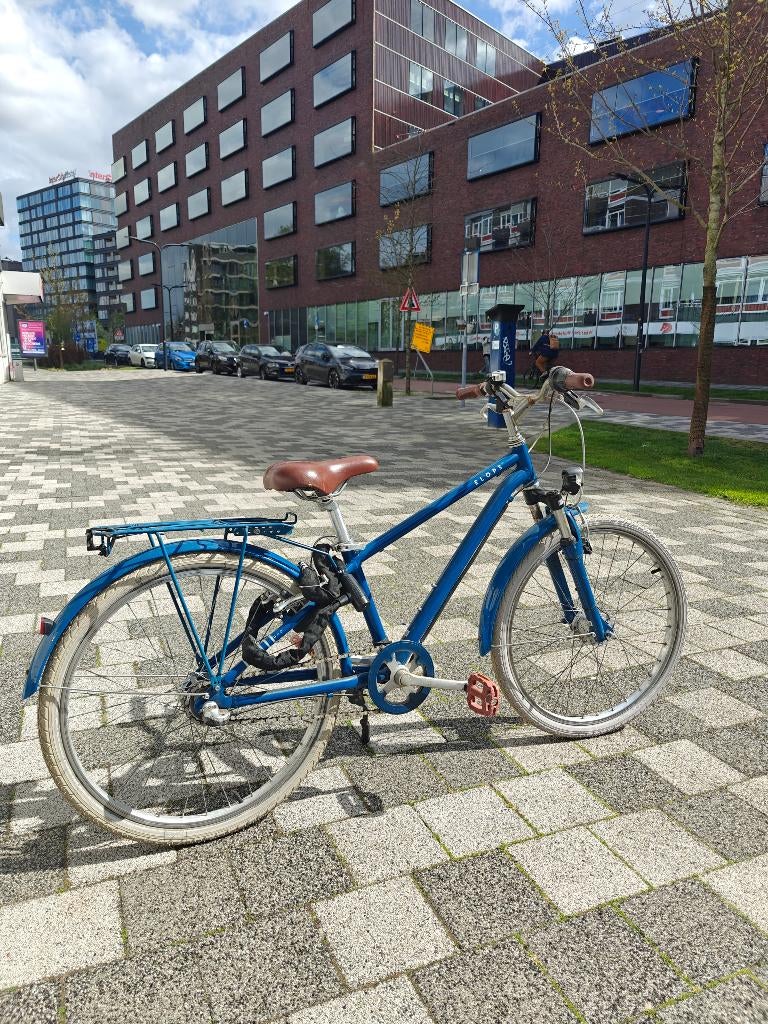 Stadsfiets kind 24 inch Elops 500, Fietsen en Brommers, Ophalen, Gebruikt, 20 inch of meer, BTWIN