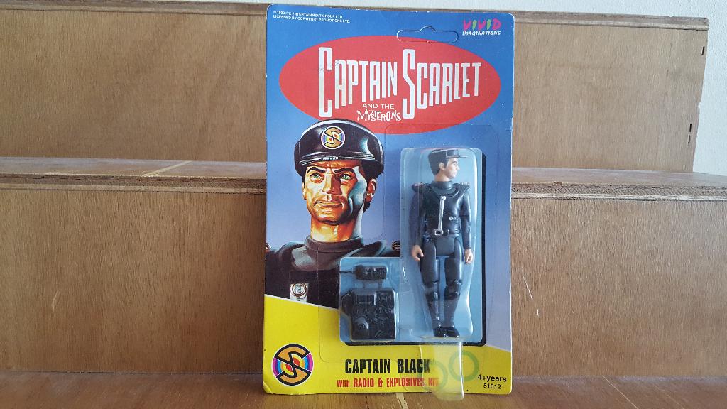 Captain Black - Captain Scarlet, Ophalen of Verzenden, Zo goed als nieuw
