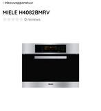 Miele oven met magnetron, Witgoed en Apparatuur, Ophalen of Verzenden, Zo goed als nieuw, 45 tot 60 cm