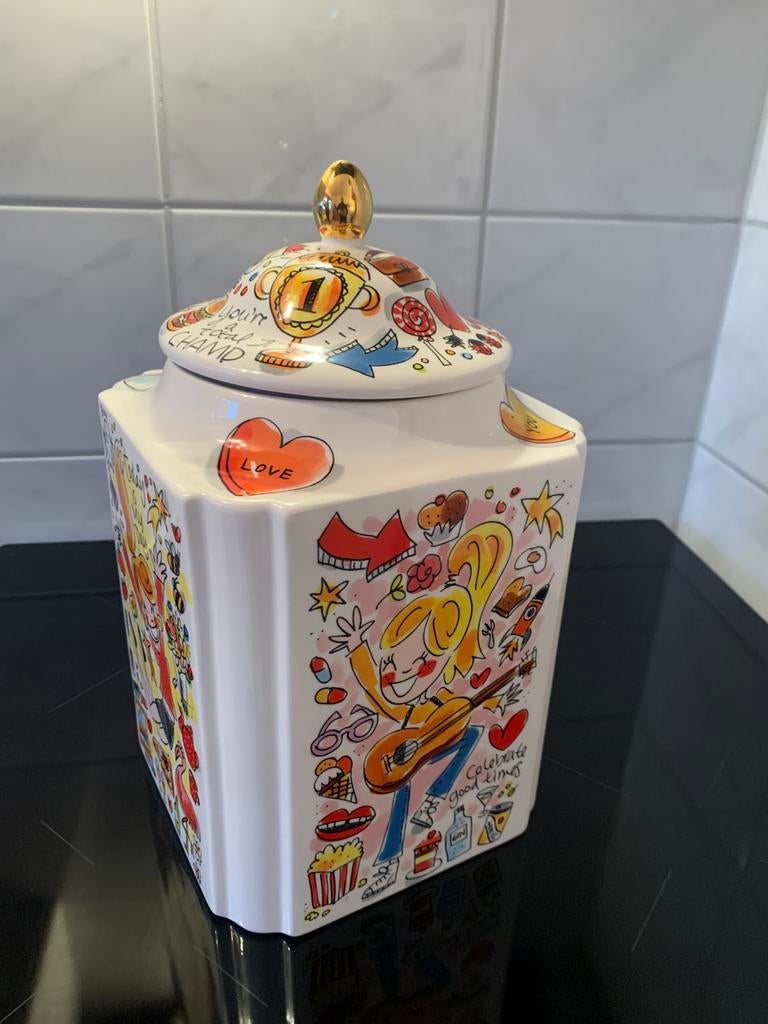 Blond amsterdam xl pot, Huis en Inrichting, Keuken | Potten en Pannen, Ophalen, Zo goed als nieuw, Overige materialen, Pot, Bus of Blik