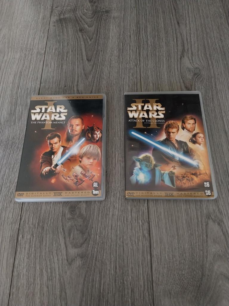 Star Wars Episode I & II DVD, Ophalen of Verzenden, Gebruikt