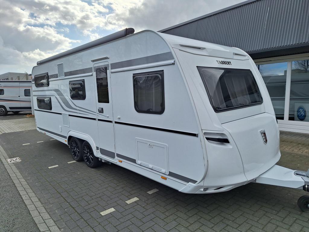 Tabbert Rossini Booster 620 DM MOVER XT4, AIRCO, LUIFEL, Caravans en Kamperen, Caravans, Rondzit, Tabbert, Bedrijf, 6 tot 7 meter